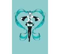 Vocaloid Hatsune Miku 6x9 Lined Journal Notebook 120 Lined pages