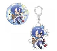 Vocaloid Hatsune Miku Can Badge Acrylic Keychain Set Kaito Enjoy Osaka 2024