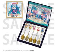Vocaloid Hatsune Miku Happy 16th Birthday Dear Creators Surprise Party Cutlery Set