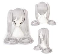 VOCALOID Hatsune Miku Sakura Snow Senbon Zakura Women Long Ponytails Wig Cosplay Costume Heat Resistant Synthetic Hair Wigs 20