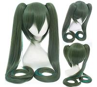 VOCALOID Hatsune Miku Sakura Snow Senbonzakura Two Ponytails Wig Cosplay Costume Long Synthetic Hair Halloween Party Wigs 17