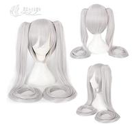 Vocaloid Hatsune Miku Wig Ponytails Black Rock Shooter Senbon Zakura Cosplay Wig Long Hair Blue Green Black Pink Silver Wigs 25