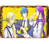 Vocaloid, Kaito (Vocaloid), Len Kagamine, Kamui Gakupo Anime Poster Home Wall Art Decoration Retro Metal Tin Sign 8x12 inch