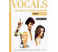 Vocals for Male and Female Singers: Companion guide- Rockschool: Music and backing tracks for grades 1 to 8