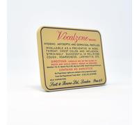 Vocalzone 1940s Pocket Tin. Pastilles not included.