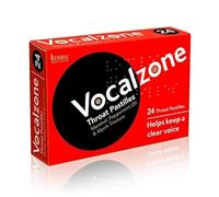 Vocalzone Throat Pastilles - Original 24 - for Sore Throats and Hoarseness When Overusing Your Voice. Produced and Sold in The United Kingdom Since 1912.