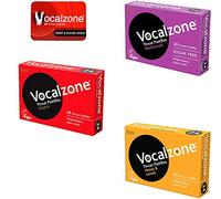 Vocalzone 3 Flavour Bundle + Free Tin! | Throat Pastilles | Multi-Pack (3 x 24) - for Hard-Working Voices.