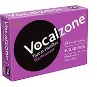 Vocalzone Blackcurrant Throat Pastilles (24 Pastilles)