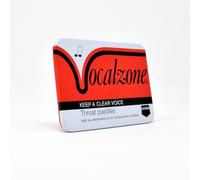 Vocalzone Pocket Tin - 1980s Musical Note Edition. Pastilles not included.