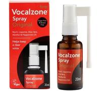 Vocalzone Spray Original 20ml - for Hard-Working Voices. Helps Keep a Clear Voice