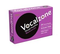 Vocalzone Sugar Free Pastilles Blackcurrant 24 Pack