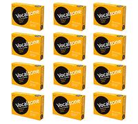 Vocalzone Throat Pastilles Honey & Lemon 12 Packs 24- for Sore Throats and Hoarseness When Overusing Your Voice. Produced and Sold in The United Kingdom Since 1912