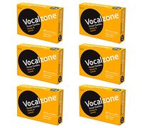 Vocalzone Throat Pastilles Honey & Lemon 6 Packs 24- for Sore Throats and Hoarseness When Overusing Your Voice. Produced and Sold in The United Kingdom Since 1912.