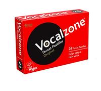 Vocalzone Throat Pastilles - Original 24 - for Sore Throats and Hoarseness When Overusing Your Voice. Produced and Sold in The United Kingdom Since 1912.