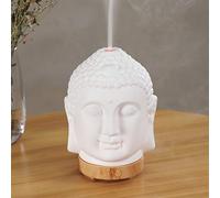 VOCD 100ml Aromatherapy Diffusers, Buddha Head Essential Oil Diffuser, Atomization Ultrasonic Humidifier, Home Desktop Humidifier for Bedroom/Office