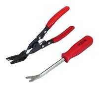 Voche® 2 Piece Car Door Panel and Trim Clip Removal Pliers plus Car Door Trim & Upholstery Remover Tool