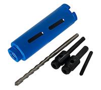 Voche 52mm x 150mm Diamond Core Drill with Hex & SDS Arbors, Pilot Drill Bit and Ejector Drift