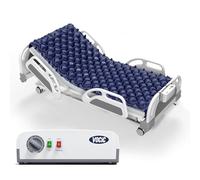 VOCIC Alternating Air Pressure Mattress Pad, Bed Mattress Topper with Micro Air Holes & Sleep Mode, Waterproof Pressure Relief Ulcer Cushion Pad for Hospital Beds and Home Use, S34