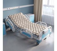 VOCIC Alternating Air Pressure Mattress Pad, Bed Sore Prevention Solution Mattress Topper with 6-Setting Pump, Waterproof Pressure Relief Ulcer Cushion Pad for Hospital Beds and Home (S11VA, Beige)