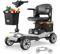 VOCIC D35 Foldable Mobility Scooter, 21.7 Miles Range, 136kg, 40L Storage