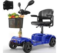 VOCIC D42 Folding Mobility Scooter for Adults,12.5 Mile Range,136KG Max