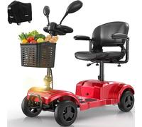 VOCIC D42 Folding Mobility Scooters for Adult,12.5 Mile Range,136KG Max