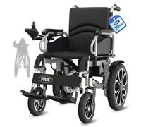 VOCIC V56 Foldable Electric Wheelchair for Adults,30KM Range, 40CM Tyres