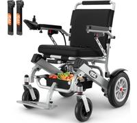 VOCIC V62 Lightweight Electric Wheelchair, 25KG,Dual Battery, 30KM,Foldable