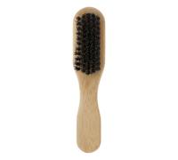 VOCOSTE 1 Pc Portable Durable Small Hair Brush Beard Comb for Curly Wavy Hair Wood Color