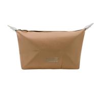 VOCOSTE 1 Pc Women Dumpling Shape Makeup Bag for Vacation Outdoor Activities Brown