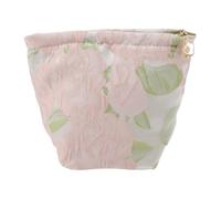 VOCOSTE 1 Pc Women Small Fresh Jacquard Makeup Bag Bag for Travel Vacation Purple Pink