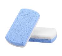 VOCOSTE 2 Pcs Foot Care Exfoliating Scrub Stone Double Sided Fine and Coarse Pumice Stone Foot File Blue White