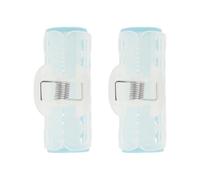 VOCOSTE Convenient Heatless Voluminous Hair Roller for Women 2.76"x2.05" Blue 2 Pcs