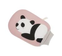 VOCOSTE Cute Panda Shower Gloves Exfoliating Glove for Bathroom 9.06"x5.51" Pink 1 Pc