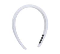 VOCOSTE Elegant Retro Jacquard Thin Hairband for Women for Girls 6.30"x5.51" Purple