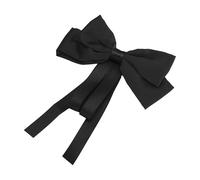VOCOSTE Fashion Elegant Ribbon Multi-layer Bow Hair Clips for Women for Girls Black 1 Pc