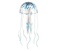 VOCOSTE Fish Tank Jellyfish Decoration, Glowing Jellyfish Ornaments Blue
