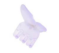 VOCOSTE Frosted Butterfly Half-Tied Hair Clips for Women 3.35"x1.77"x2.17" Purple 1 Pc
