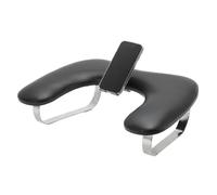 VOCOSTE Nail Arm Rest with Mobile Phone Holder, Manicure Hand Rest, Hand Rest for Nails Tech with Stable Base, Black