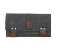 VOCOSTE Roll Up Scissors Bag, Durable & Foldable Salons Tool Pouch with Multi-Pockets, Hair Scissor Shears Cases for Hair Stylists, Gray