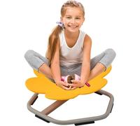 Vocpy Autism Swivel Chair - Kids Sensory Spinning Chair, Sit and Spin for Body Coordination Training (Yellow)