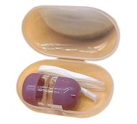 VOCUE 1Set Lenses Case Durability Lenses Holder Light Weight Case for Easy Handling of Soft and Hard Lenses