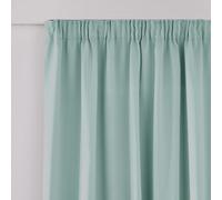 Voda Blackout Curtain with Pencil Pleat and Wave pale green