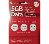 Vodafone 4G Multi SIM Card Pay As You Go For iPhone 4, 4S, 5, 5C, 5S, 6, 6S, 6+, Galaxy S2, S3, S4, S5, S6, S6-Edge, Ipad 2/3/4/5/Air/Air2/Air5 & Galaxy Notes 3/4/5 - UNLIMITED CALLS, TEXTS & DATA - > MOBILES DIRECTS COMMUNICATIONS LTD