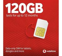 Vodafone 120GB Pay As You Go Data Only Sim Card