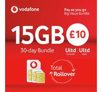 Vodafone Pay As You Go Big Value Bundle SIM Card
