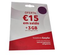 Vodafone Sim Card Portugal - Plug & Play Prepaid - Free Roaming UK EU
