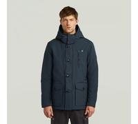 Vodan Padded Hooded Jacket - Dark blue - Men L