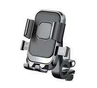 VODHXA Bike Phone Holder for Merida One-Forty 2015, Anti-fall Motorbike Phone Holder, 360° 360° Adjustable Rotating Bike Phone Mount for 4.7”-7.2” Mobile Phones,A Black