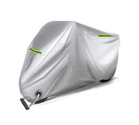 VODHXA Motorbike Cover Waterproof Outdoor for BMW R1200RT R 1200 RT, Waterproof Outdoor Indoor Motorcycle Cover, Moped Cover Dustproof Protector Covers with Lock Holes,B Silver
